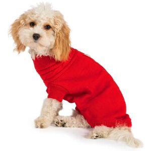 Ancol Small Red Cable Knit Dog Jumper - Dog Jumper Ancol Small Red Cable Knit Dog Jumper - Dog Jumper