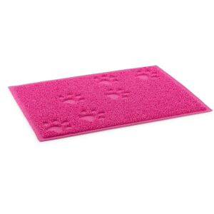 Ancol Paw Feeding Place Mat - Non-slip Pink 40x30cm Ancol Paw Feeding Place Mat - Non-slip Pink 40x30cm