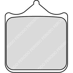 Ferodo Modèle Fdb 2120 XRAC - Plaquette de frein de course Ferodo Modèle Fdb 2120 XRAC - Plaquette de frein de course