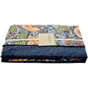 Morris & Co Strawberry Thief Indigo Double Duvet Cover - Bedroom Decor Morris & Co Strawberry Thief Indigo Double Duvet Cover - Bedroom Decor