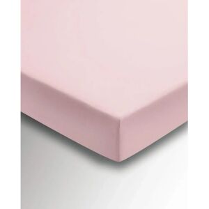 Helena Springfield Plain Dye Fitted Sheet - Double - Light Pink Helena Springfield Plain Dye Fitted Sheet - Double - Light Pink