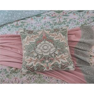 Morris & Co Severne Pink Cushion - Damask Pattern Morris & Co Severne Pink Cushion - Damask Pattern