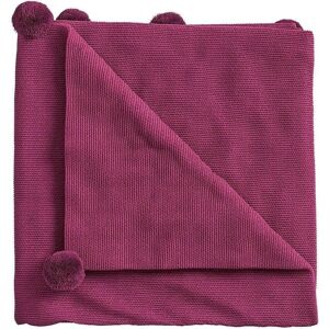 Helena Springfield Pom Pom Knit Throw - Unisex Helena Springfield Pom Pom Knit Throw - Unisex