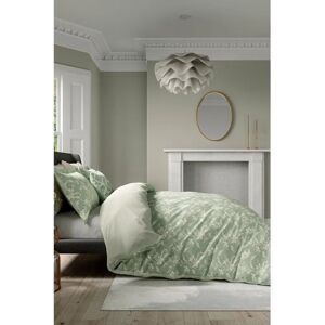 Morris & Co Daffodil Dreams Green Double Bedding Set - Bed Morris & Co Daffodil Dreams Green Double Bedding Set - Bed