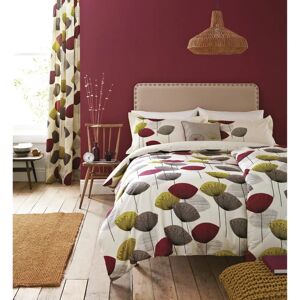 Sanderson Options Dandelion Clocks Double Blackcurrant - bed linen Sanderson Options Dandelion Clocks Double Blackcurrant - bed linen