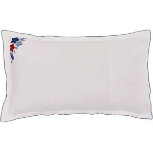 Land & Shore Fia Oxford Pillowcase Pair Red Blue - Pillowcase Land & Shore Fia Oxford Pillowcase Pair Red Blue - Pillowcase