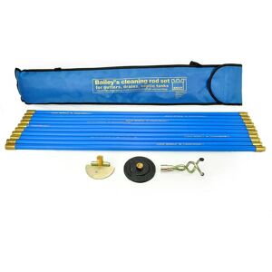 Bailey BAI5431 5431 Universal 3/4in Drain Rod Set 3 Tools Brass Fittings - Drain Rod Set Bailey BAI5431 5431 Universal 3/4in Drain Rod Set 3 Tools Brass Fittings - Drain Rod Set