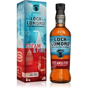 Whisky de Loch Lomond Loch Lomond STEAM & FIRE Single Malt Scotch Whisky - Single Malt Scotch Whisky - Publicité Whisky de Loch Lomond Loch Lomond STEAM & FIRE Single Malt Scotch Whisky - Single Malt Scotch Whisky - Publicité