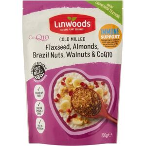 Linwoods Flaxseed Almonds Walnuts CoQ10 200g - Nuts and Seeds Mix Linwoods Flaxseed Almonds Walnuts CoQ10 200g - Nuts and Seeds Mix