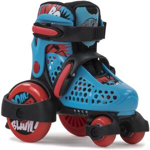Sfr Skates Stomper Adjustable Roller Skates - Kids, Blue/Red/Black Sfr Skates Stomper Adjustable Roller Skates - Kids, Blue/Red/Black