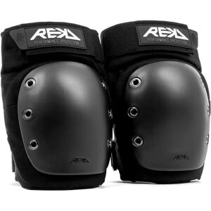 Rekd Rodilleras Ramp Negros - Protectores para Deportes de Acción Rekd Rodilleras Ramp Negros - Protectores para Deportes de Acción