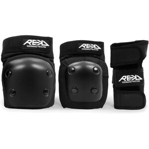 Conjunto de protectores Rekd Protection Junior Heavy Duty Triple en Negro Conjunto de protectores Rekd Protection Junior Heavy Duty Triple en Negro