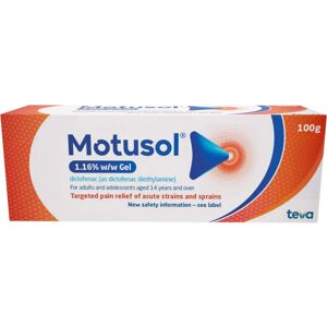 Motusol 1.16% Diclofenac Gel - 100g Motusol 1.16% Diclofenac Gel - 100g