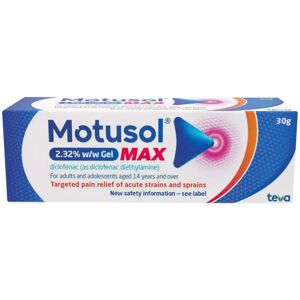 Motusol Max Diclofenac Gel - Pain Relief Motusol Max Diclofenac Gel - Pain Relief