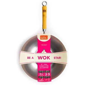 School of Wok Wok Star 12 / 30cm Carbon Steel Wok School of Wok Wok Star 12 / 30cm Carbon Steel Wok