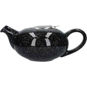 London Pottery Pebble Teapot - Black Flecked, 900ml, Four Cup London Pottery Pebble Teapot - Black Flecked, 900ml, Four Cup