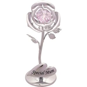 WIDDOP Maman Spéciale Rose en Cristal de Swarovski - Rose Décorative - Publicité WIDDOP Maman Spéciale Rose en Cristal de Swarovski - Rose Décorative - Publicité