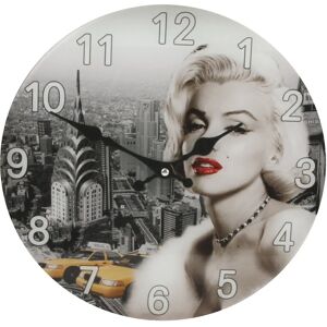 Juliana Marilyn Monroe Wall Clock - Black Juliana Marilyn Monroe Wall Clock - Black
