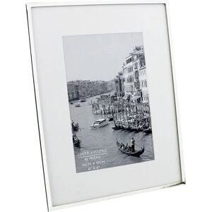 Juliana Impressions Silver Plated White Border Photo Frame - 4 x 6 - Photo Frame Juliana Impressions Silver Plated White Border Photo Frame - 4 x 6 - Photo Frame