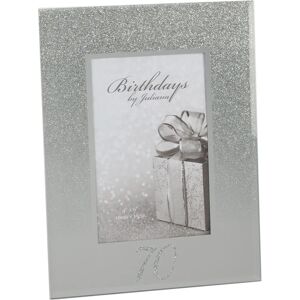 Widdop & Co. Model 70th Glitter Mirror Photo Frame - 4x6 - Birthday Widdop & Co. Model 70th Glitter Mirror Photo Frame - 4x6 - Birthday