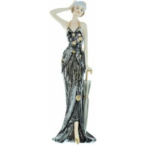 WIDDOP and Co. - Broadway Belles Black Dress - Rose - 32 cm - Figurine WIDDOP and Co. - Broadway Belles Black Dress - Rose - 32 cm - Figurine