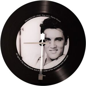 Elvis Presley Iconic Collection Elvis Wall Clock - Black Elvis Presley Iconic Collection Elvis Wall Clock - Black
