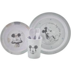 Disney Mickey Mouse 5-Piece Melamine Feeding Set Disney Mickey Mouse 5-Piece Melamine Feeding Set