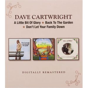 Cartwright Dave - A Little Bit Of Glory/Back To The Garden/Don't Let Your Family Down - Music Album Cartwright Dave - A Little Bit Of Glory/Back To The Garden/Don't Let Your Family Down - Music Album