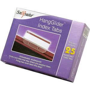 Snopake HangGlider Suspension Files - 25 Clear Holders - File Type Snopake HangGlider Suspension Files - 25 Clear Holders - File Type