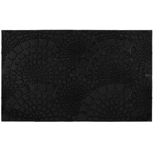 JVL - Mosaic Scraper Rubber Doormat - 45x75cm - Doormat JVL - Mosaic Scraper Rubber Doormat - 45x75cm - Doormat