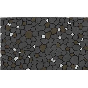 JVL - Canyon Scraper - 45x75cm - Black - Doormat JVL - Canyon Scraper - 45x75cm - Black - Doormat