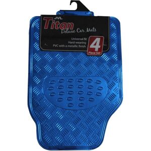 JVL Titan Metallic Car Mat Set - Car Mat Set JVL Titan Metallic Car Mat Set - Car Mat Set