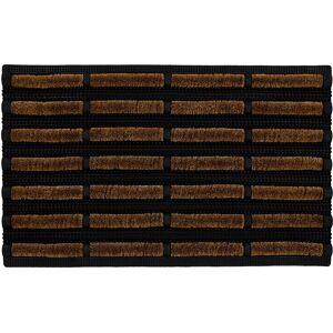 JVL - Nimbus Rubber Coir Tuffscrape - Natural - 45x75cm - Doormat JVL - Nimbus Rubber Coir Tuffscrape - Natural - 45x75cm - Doormat