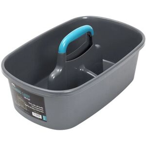 JVL Storage Caddy - Lightweight Durable Plastic - 3 Compartments JVL Storage Caddy - Lightweight Durable Plastic - 3 Compartments