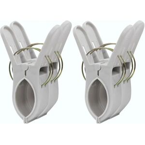 JVL Grote Klemclip Strandhanddoek Clips - Clamp JVL Grote Klemclip Strandhanddoek Clips - Clamp