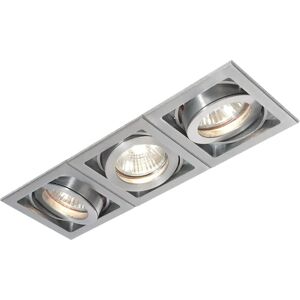 Saxby Xeno - 3 Light Recessed Downlight Aluminium - Recessed Downlight Saxby Xeno - 3 Light Recessed Downlight Aluminium - Recessed Downlight