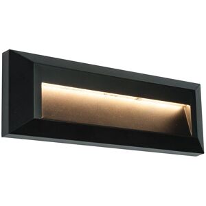 Saxby Severus Outdoor Wall Light - LED Waterproof Black Plastic Saxby Severus Outdoor Wall Light - LED Waterproof Black Plastic
