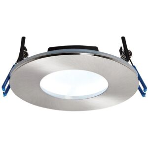 Saxby Orbitalplus Fire Rated LED Recessed Light - Bathroom Satin Nickel Saxby Orbitalplus Fire Rated LED Recessed Light - Bathroom Satin Nickel