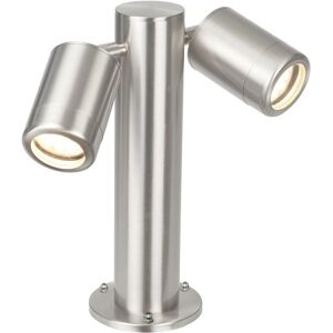 Saxby Atlantis - 2 Light Outdoor Bollard Post Marine Grade Stainless Steel - IP65 Saxby Atlantis - 2 Light Outdoor Bollard Post Marine Grade Stainless Steel - IP65