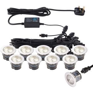 Saxby Lighting Ikonpro Cct - Recessed LED Outdoor Light Kit - Stainless Steel Saxby Lighting Ikonpro Cct - Recessed LED Outdoor Light Kit - Stainless Steel