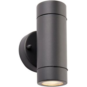 Saxby Lighting Palin Outdoor Wall Light - Dimmable, IP44, Glass Saxby Lighting Palin Outdoor Wall Light - Dimmable, IP44, Glass