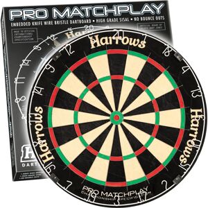 Harrows Pro Matchplay Cible de Fléchettes - Qualité Compétition Noire - Publicité Harrows Pro Matchplay Cible de Fléchettes - Qualité Compétition Noire - Publicité