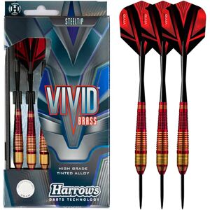 Harrows Vivid Messing Stahlspitzen Darts - 3 Stück Harrows Vivid Messing Stahlspitzen Darts - 3 Stück
