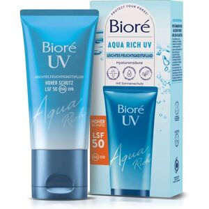 Bioré Fluide hydratant léger SPF 50 - Publicité Bioré Fluide hydratant léger SPF 50 - Publicité