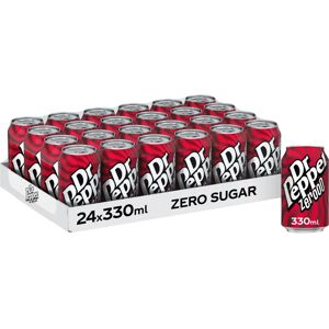 Dr Pepper Zero 330ml Cans - Soft Drink Dr Pepper Zero 330ml Cans - Soft Drink