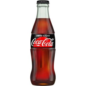 Coca Cola Zero Glass Bottles - 330ml x24 Coca Cola Zero Glass Bottles - 330ml x24