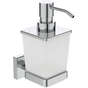 Dispensador de lociones Ideal Standard Cube - Montaje en pared, cromo, 0,5L Dispensador de lociones Ideal Standard Cube - Montaje en pared, cromo, 0,5L