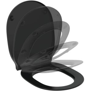 Ideal Standard E0368V3 Connect Air Toilet Seat - Soft-close, Black Ideal Standard E0368V3 Connect Air Toilet Seat - Soft-close, Black