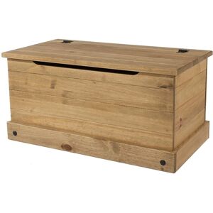 Core Corona Pine Blanket Box - Rustic Storage Furniture Core Corona Pine Blanket Box - Rustic Storage Furniture