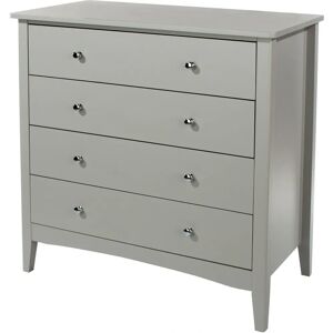 Core Como Light Grey 4 Drawer Chest - Chest of Drawers Core Como Light Grey 4 Drawer Chest - Chest of Drawers